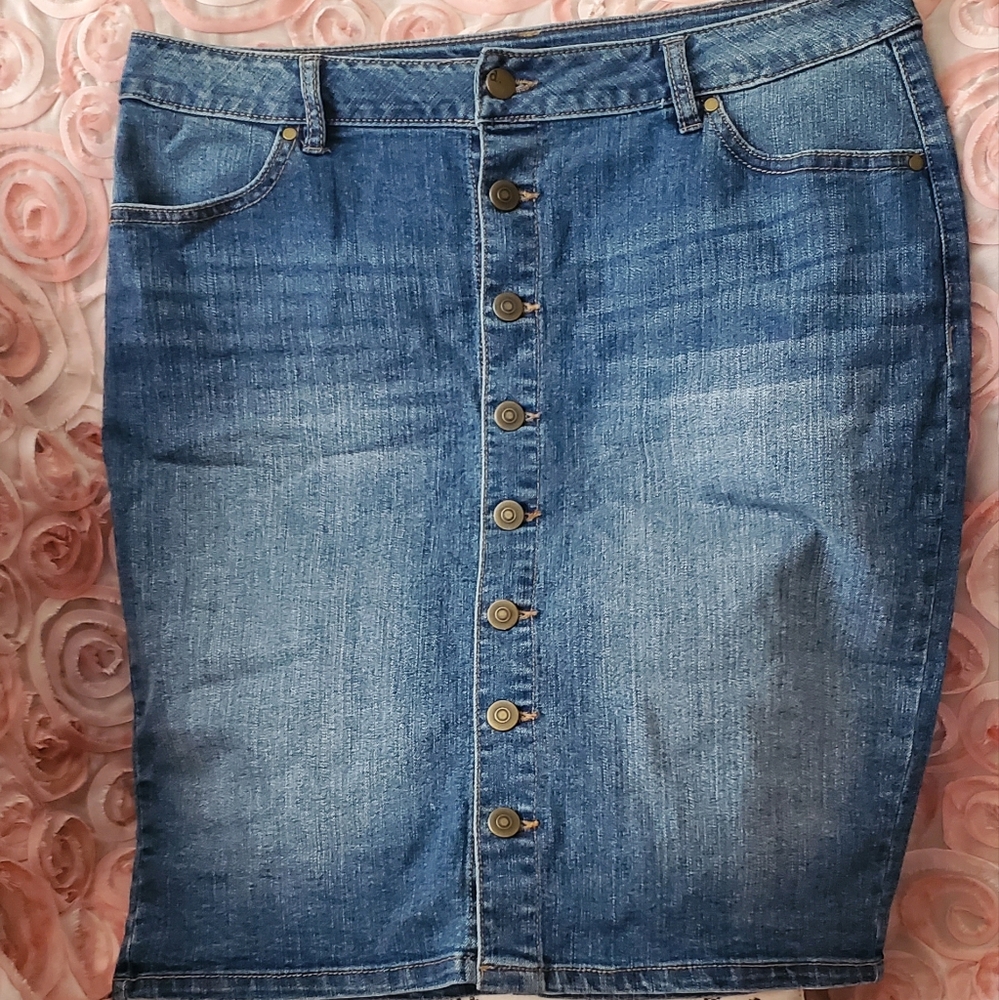 Jean Skirt